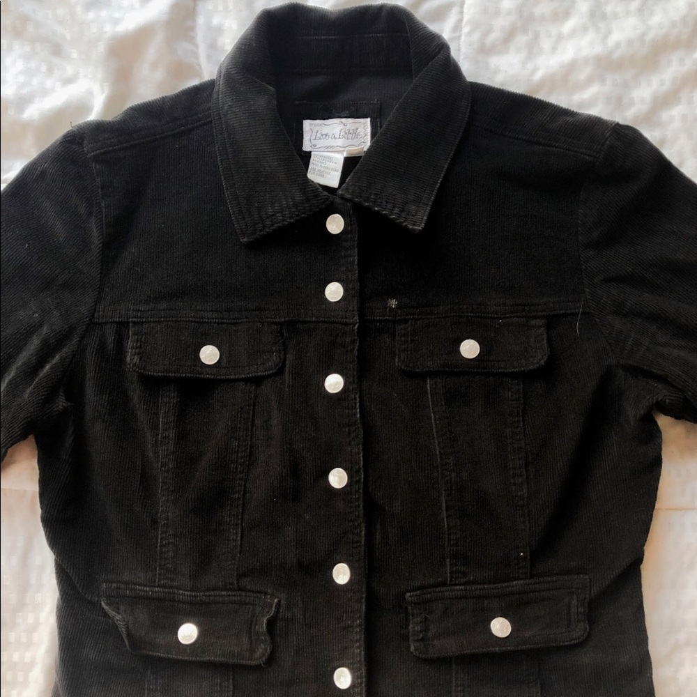 Velvet black jacket